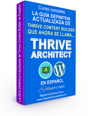 thrive architect tutorial en español