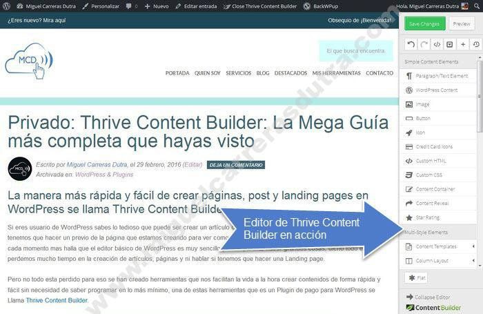 thrive content builder tutorial